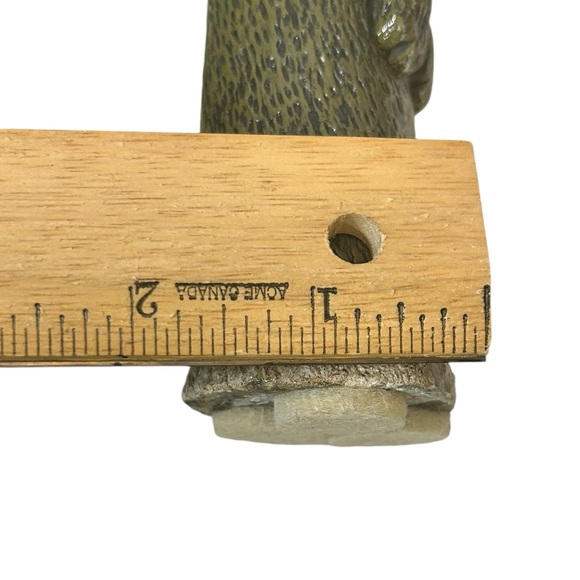 Set of 4 vintage standing meerkat ornaments. Resin, vintage, home garden decor. - Picture 9 of 12